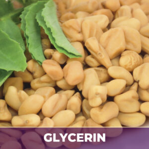 Fenugreek seed in glycerin