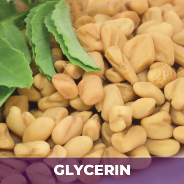 Fenugreek seed in glycerin