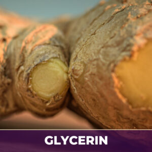 Ginger root in glycerin